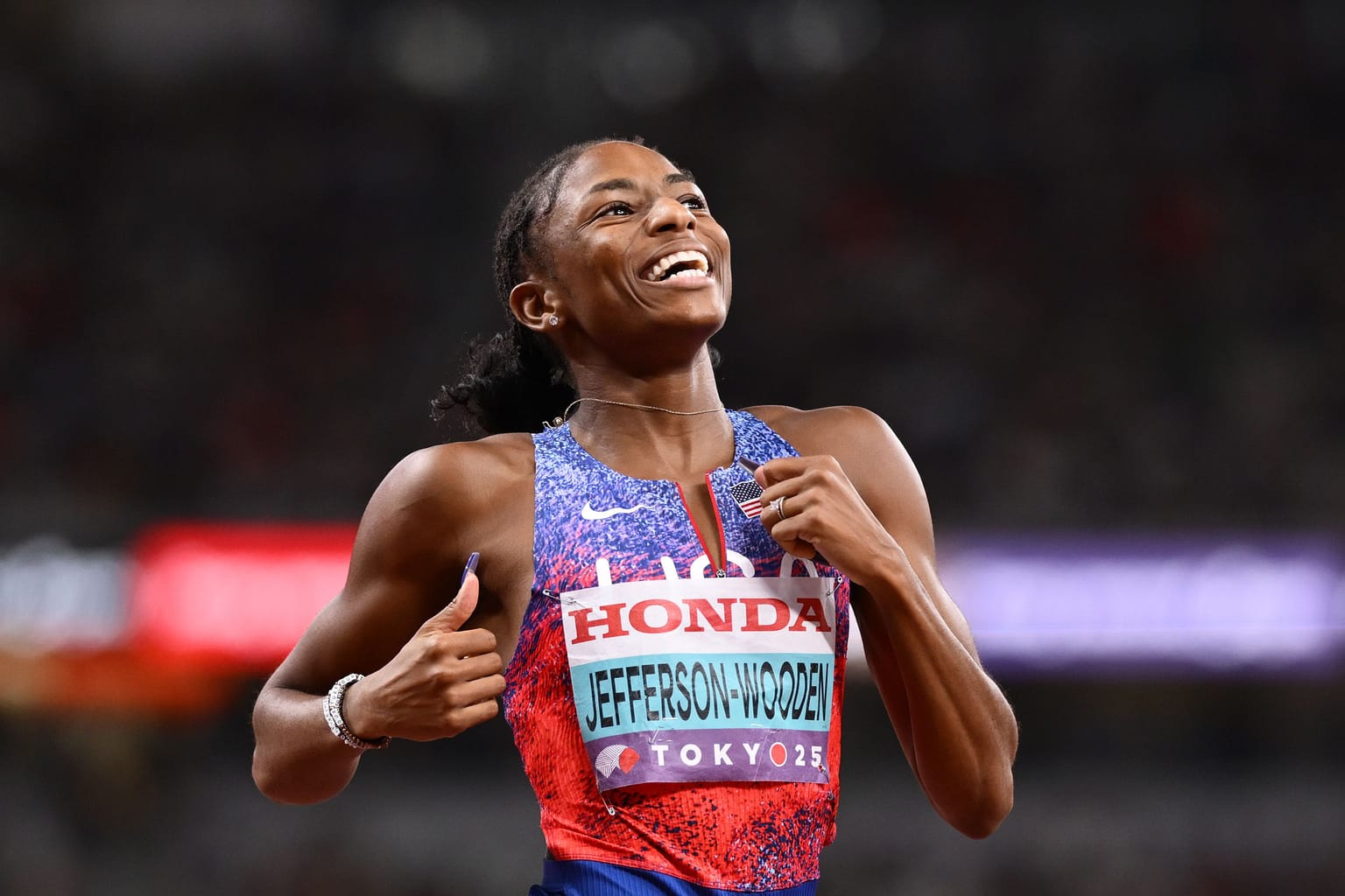 Side Track with Melissa Jefferson-Wooden:

Melissa Jefferson-Wooden completed a sprinting sweep at last year’s World Athletics Championships in Tokyo and is again among the fastest women in the world in 2026. But when not running electric times, she also runs her own non-profit organisation, The Village Initiative Inc. which she spoke about in the latest Side Track.