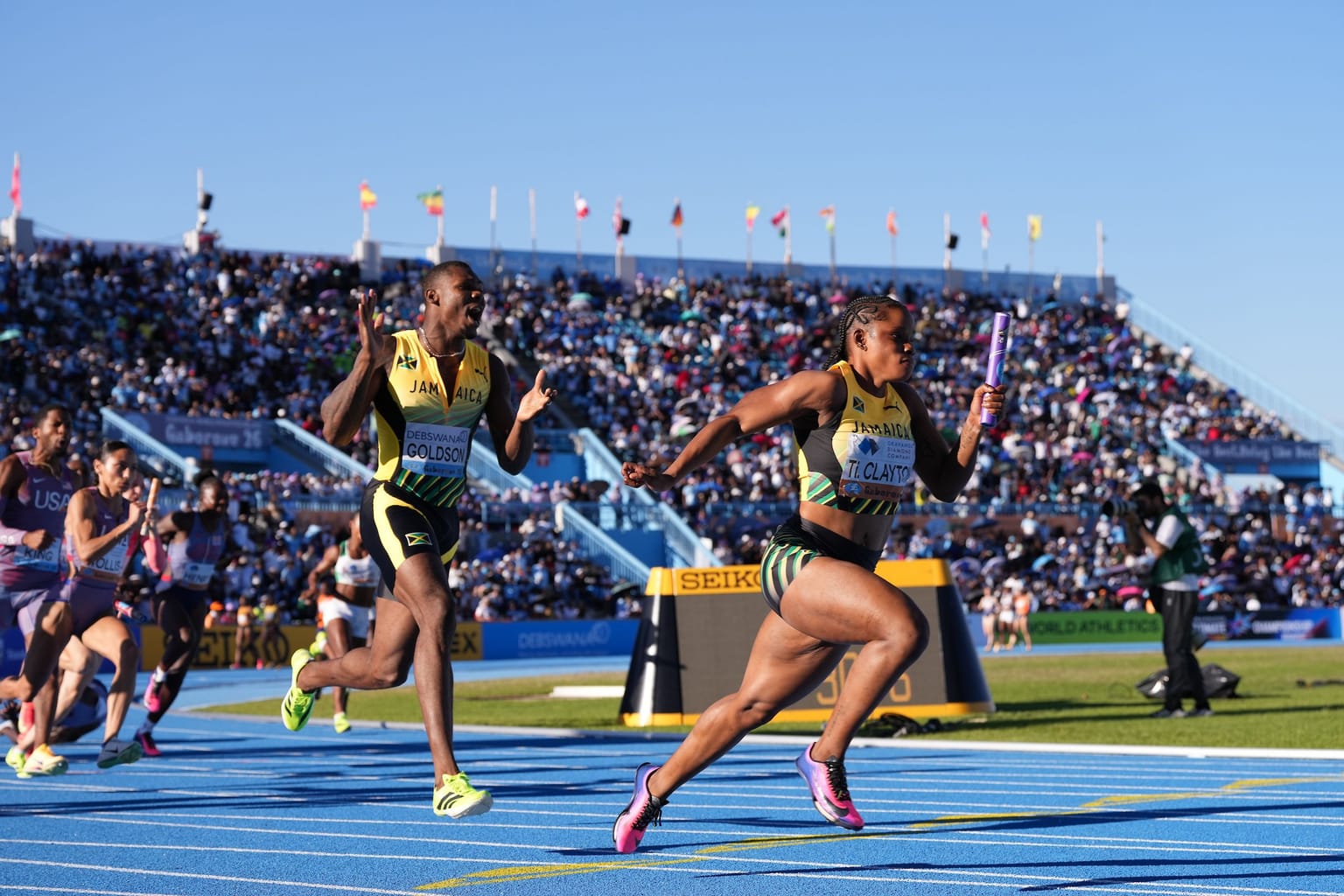 Ultimate preview: mixed 4x100m:

A pre-competition look at the mixed 4x100m at the World Athletics Ultimate Championship Budapest 26