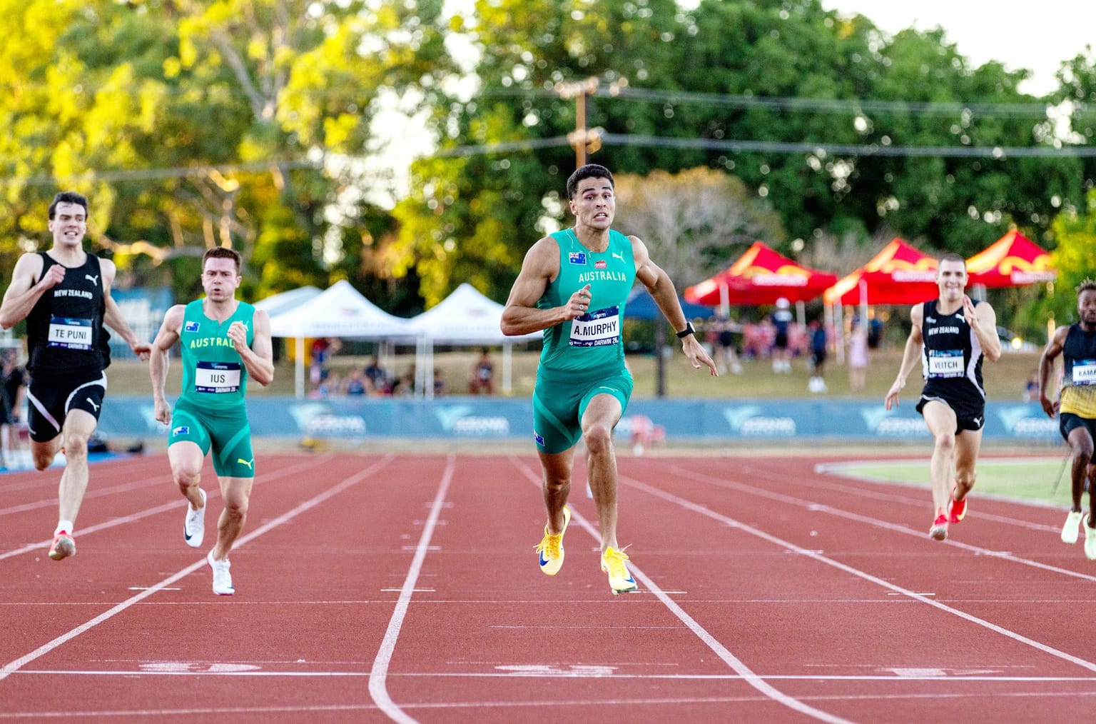 Murphy completes 200m/400m double at Oceania Championships:

Aidan Murphy continued his remarkable breakthrough season by completing a 200m and 400m double at the Oceania Championships