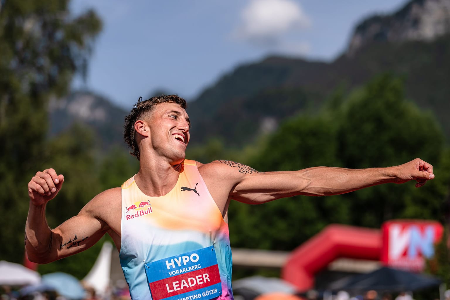 Ehammer makes history with record-breaking first day in Götzis:

Simon Ehammer produced the best first-day score in decathlon history to lead at the halfway stage of the Hypomeeting in Götzis