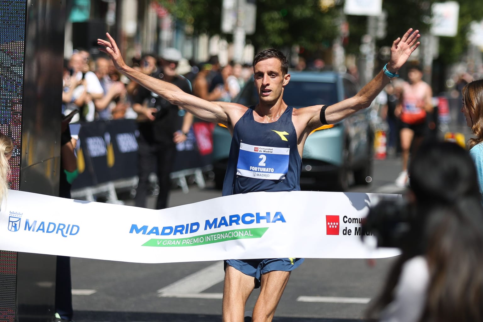 Fortunato and González confirm supremacy in Madrid:

Italy’s Francesco Fortunato and Mexico’s Alegna González lived up to their billing as favourites at the Gran Premio Internacional Madrid Marcha