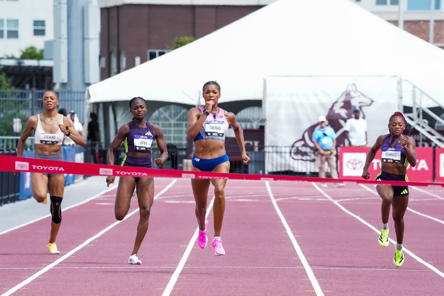 Thomas scorches to 21.70 at Lone Star Grand Prix:

Gabby Thomas produced the standout sprint performance at the USATF Lone Star Grand Prix in College Station