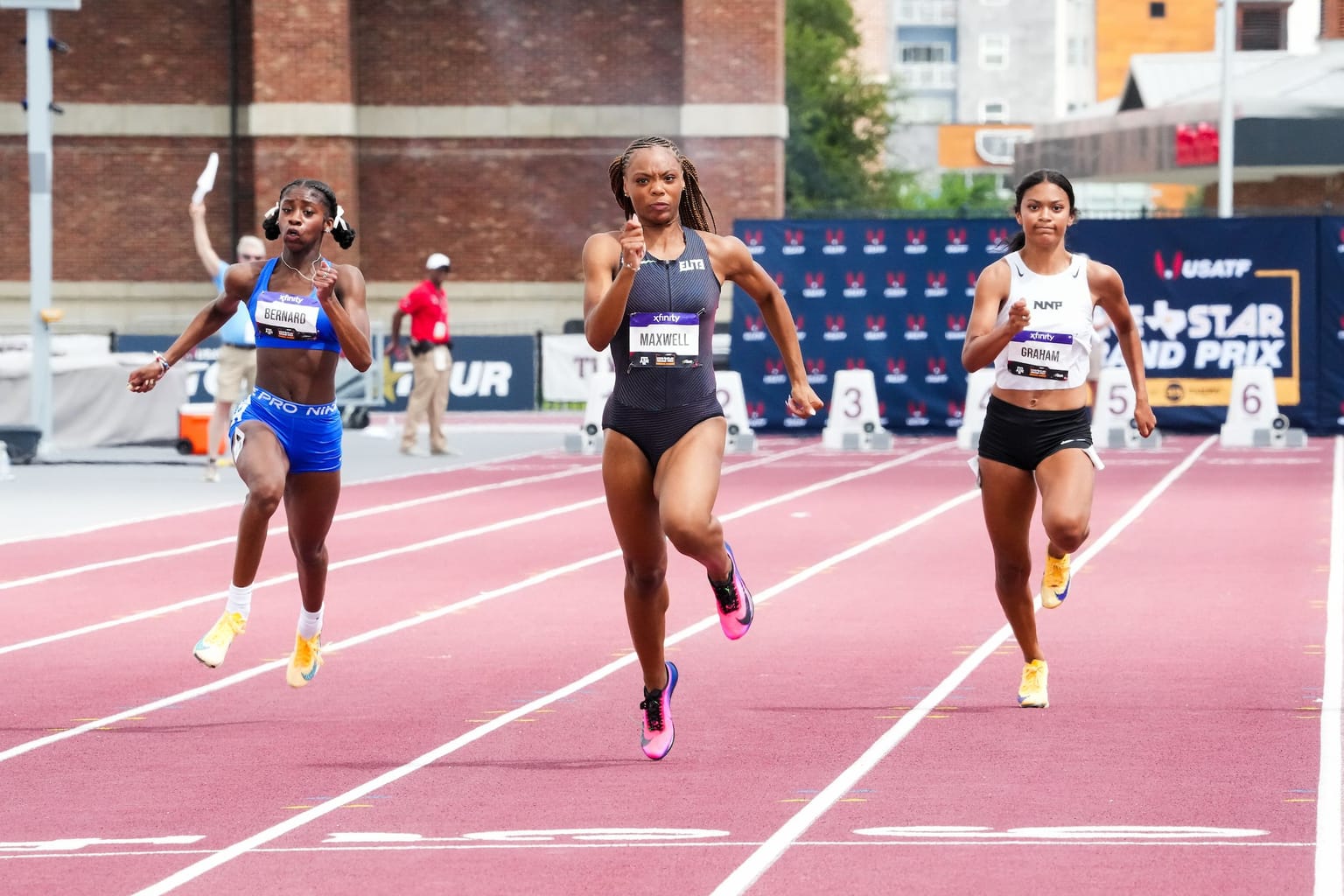 Records fall as athletes fight for world team places at US U20 Championships:

Sprint doubles by Mia Maxwell and Tate Taylor plus a series of 110m hurdles records were among the highlights at the US U20 Championships
