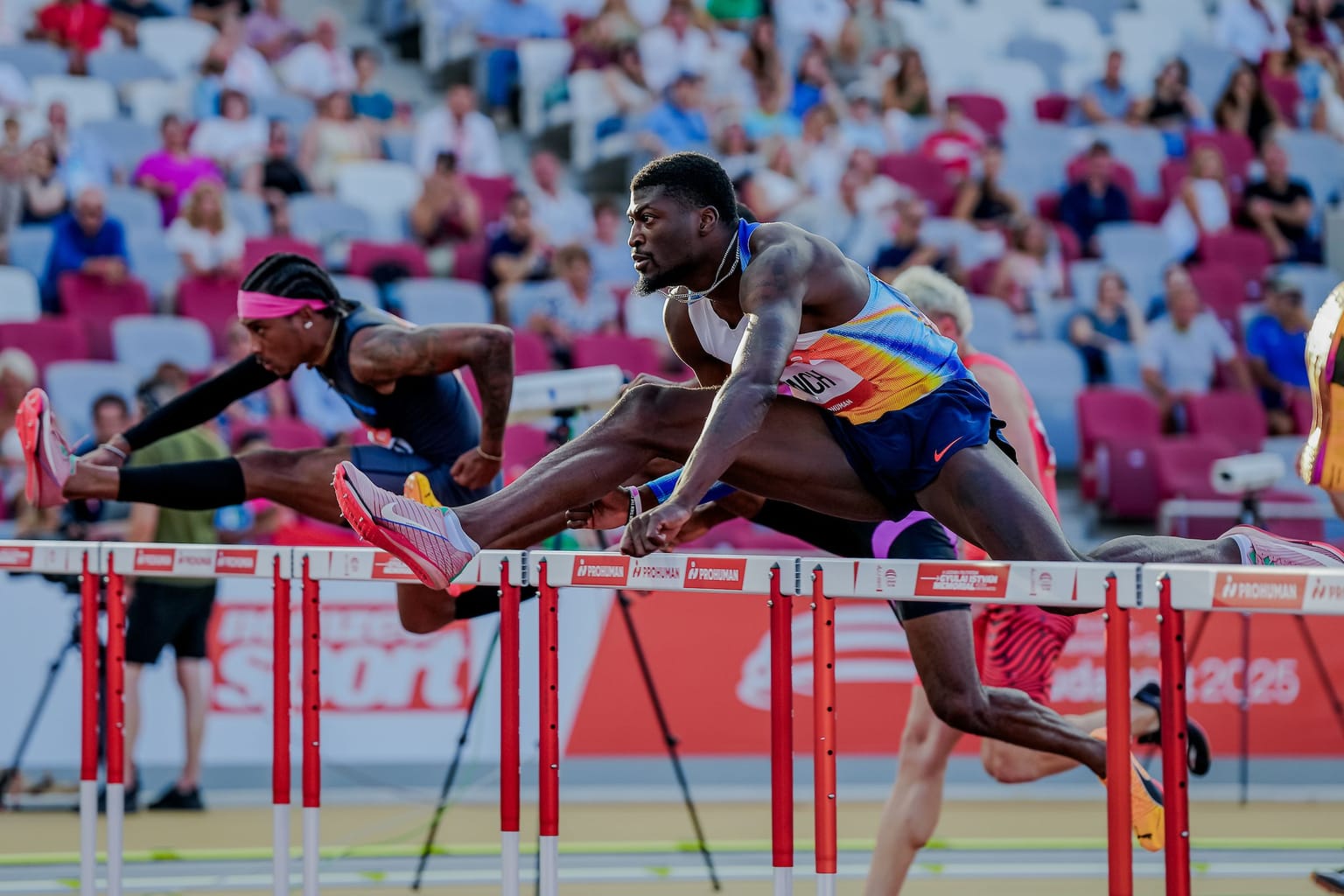 Global champions Tinch, Thompson-Herah and Čeh head to Zagreb:

In-form stars and global champions will clash at the Boris Hanžeković Memorial