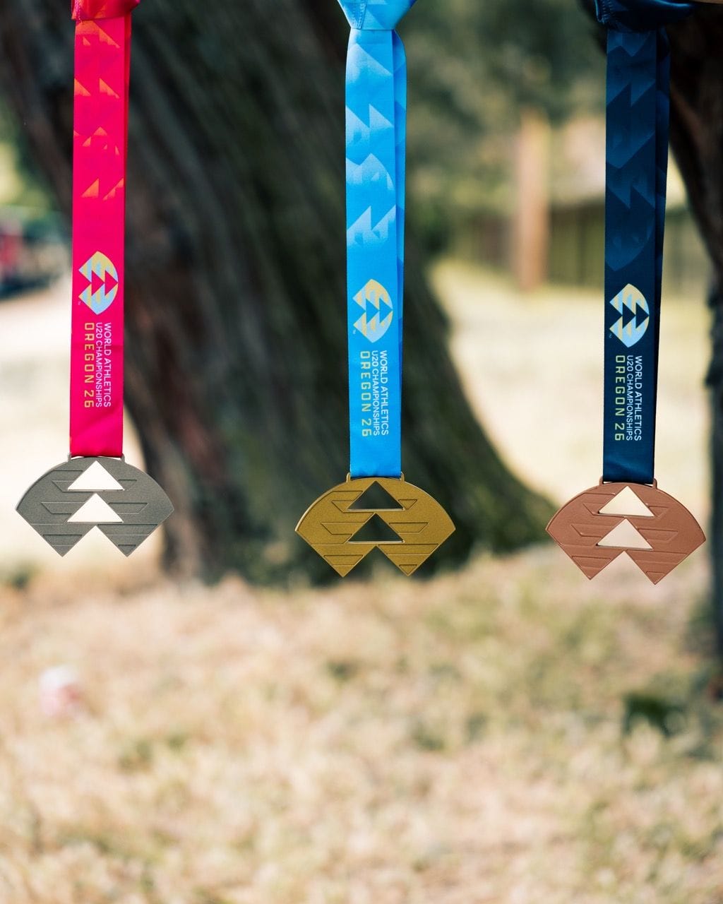 Medal Suite Unveiled for World Athletics U20 Championships Oregon 26:

The World Athletics U20 Championships Oregon 26 (WU20 Oregon 26) has unveiled the medals set to be awarded to the world’s brightest rising stars this August at Hayward Field at the University of Oregon.