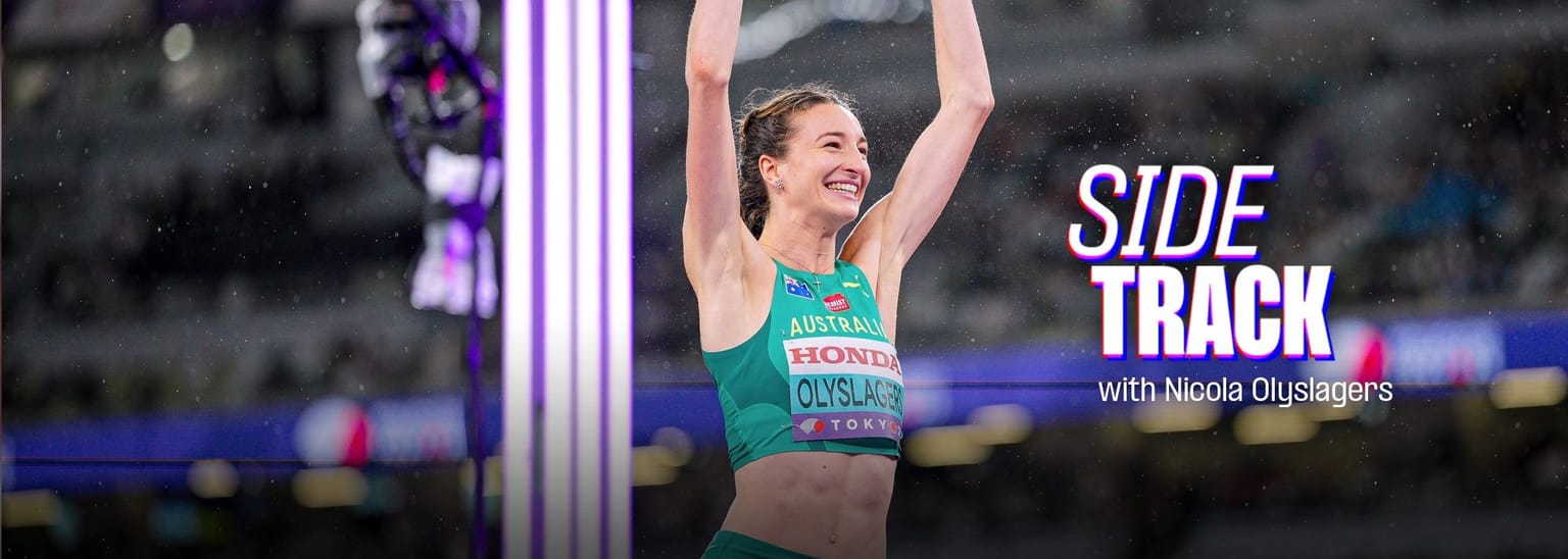 Side track with Nicola Olyslagers:

For a long time before getting her big break, Australian high jumper Nicola Olyslagers was working away from the sport in a cafe and studying to be a biochemist. She reflects on the journey in the latest in the series Side Track.