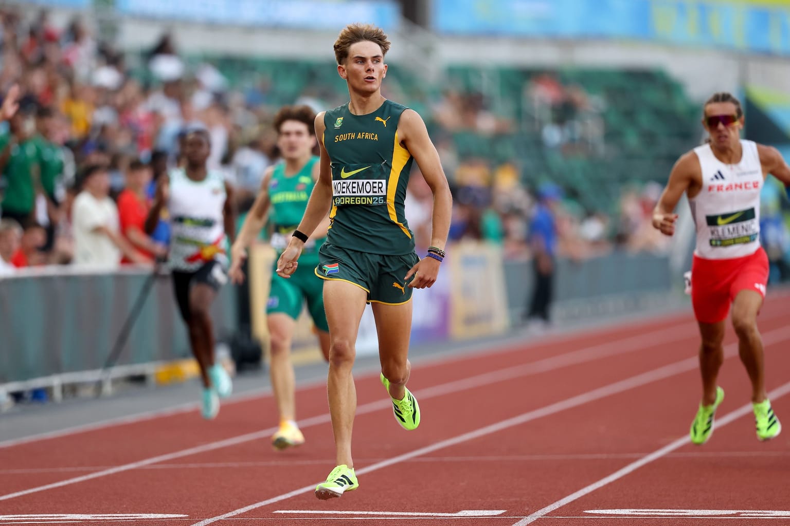 Koekemoer seeking to extend South African 400m dynasty:

After winning relay medals on the senior stage, Leendert Koekemoer has the chance to “experience being a kid with everyone else” at the World Athletics U20 Championships Oregon 26