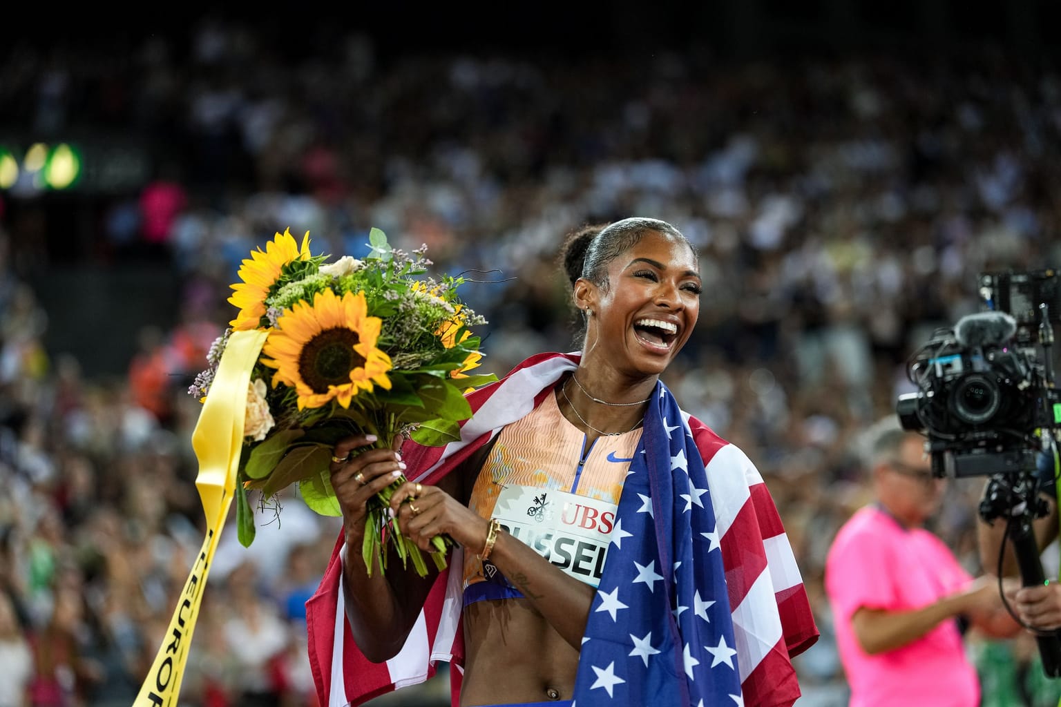 World record holders return to track for Diamond League finale:

Alison Dos Santos and Masai Russell are back in action in Brussels following their world records in Zurich.