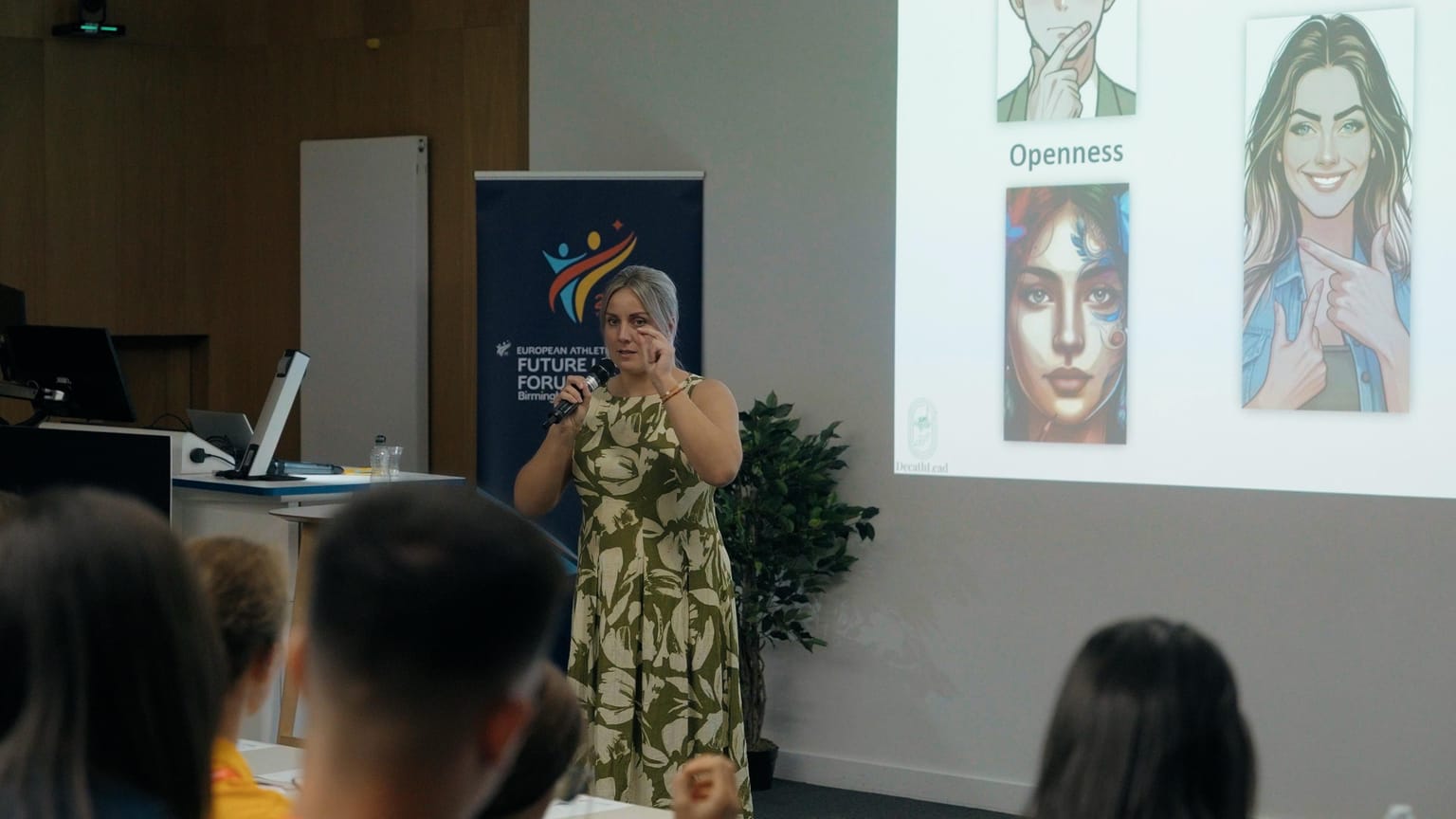 Future Leaders Forum: Heyers on belonging, mentorship and doing the work:

Passion. Community. Legacy. Those were among the themes that emerged throughout the 20th anniversary of the European Athletics Future Leaders Forum, held alongside the 2026 European Athletics Championships in Birmingham