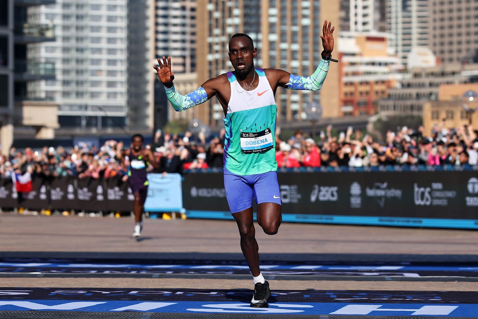 Gobena breaks course record while Jepchirchir dominates in Sydney:

Addisu Gobena broke the course record to win the TCS Sydney Marathon in 2:04:42, while world champion Peres Jepchirchir was a clear winner of the women’s race in 2:18:31