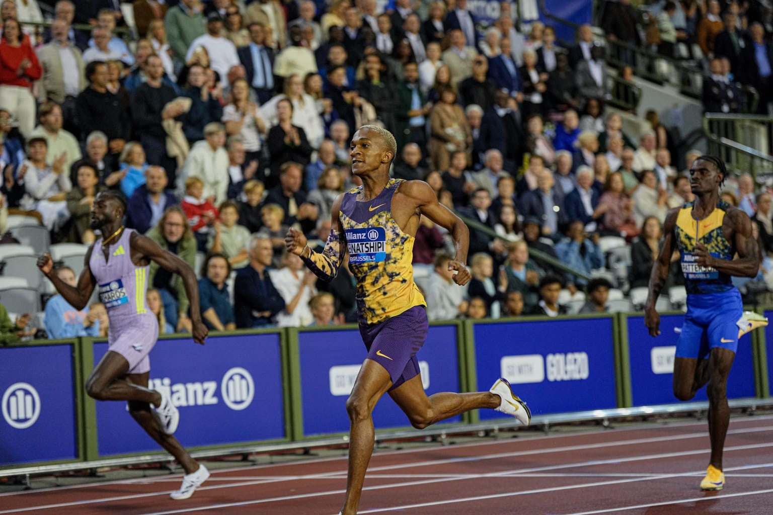 Kebinatshipi brings curtain down on first night of Diamond League Final:

Collen Kebinatship and Chase Jackson set Diamond League records on night one at the Memorial Van Damme.
