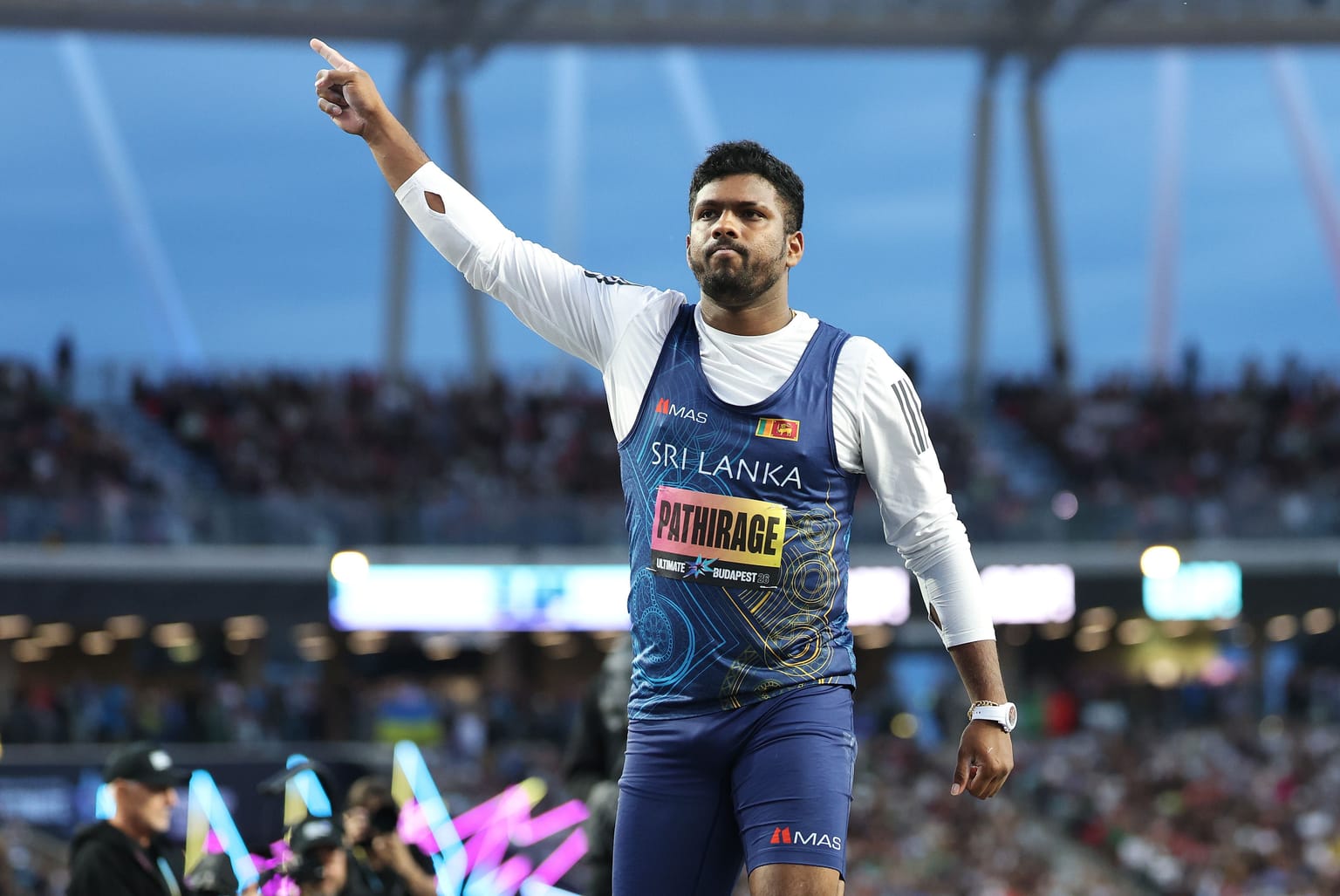 Pathirage delivers with Ultimate javelin victory in Budapest:

Coverage of the men's javelin at the World Athletics Ultimate Championship Budapest 26
