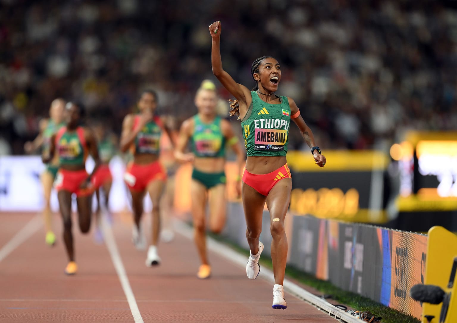 Amebaw dominates to clinch Ultimate 5000m crown in Budapest:

Coverage of the women's 5000m at the World Athletics Ultimate Championship Budapest 26