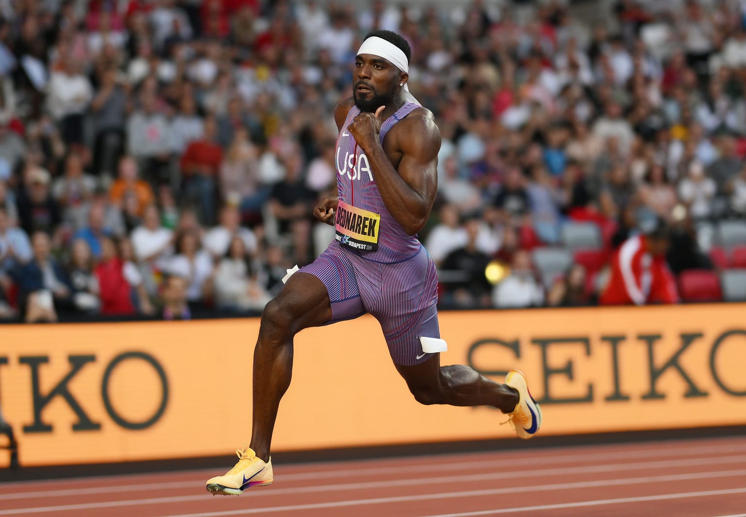 Bednarek completes Ultimate sprint double with 200m win in Budapest:

Twenty-four hours after winning the 100m title, Kenny Bednarek completed the sprint double by claiming the 200m crown in a world-leading 19.52 at the World Athletics Ultimate Championship Budapest 26