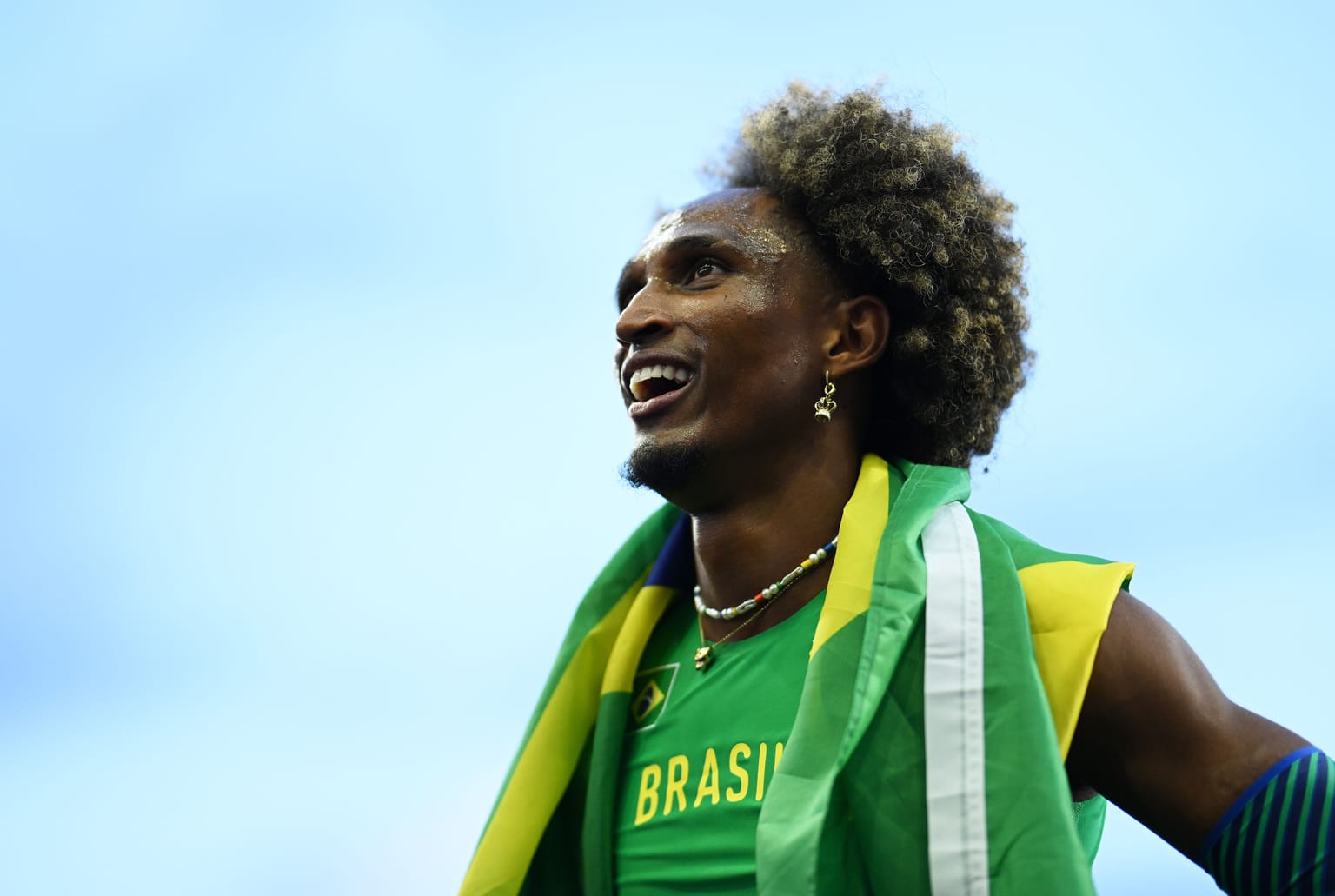 Dos Santos: 'We're far from our limit':

For an athlete who has swept all before him this season, it seems greedy to ask Alison dos Santos if he can go even quicker.