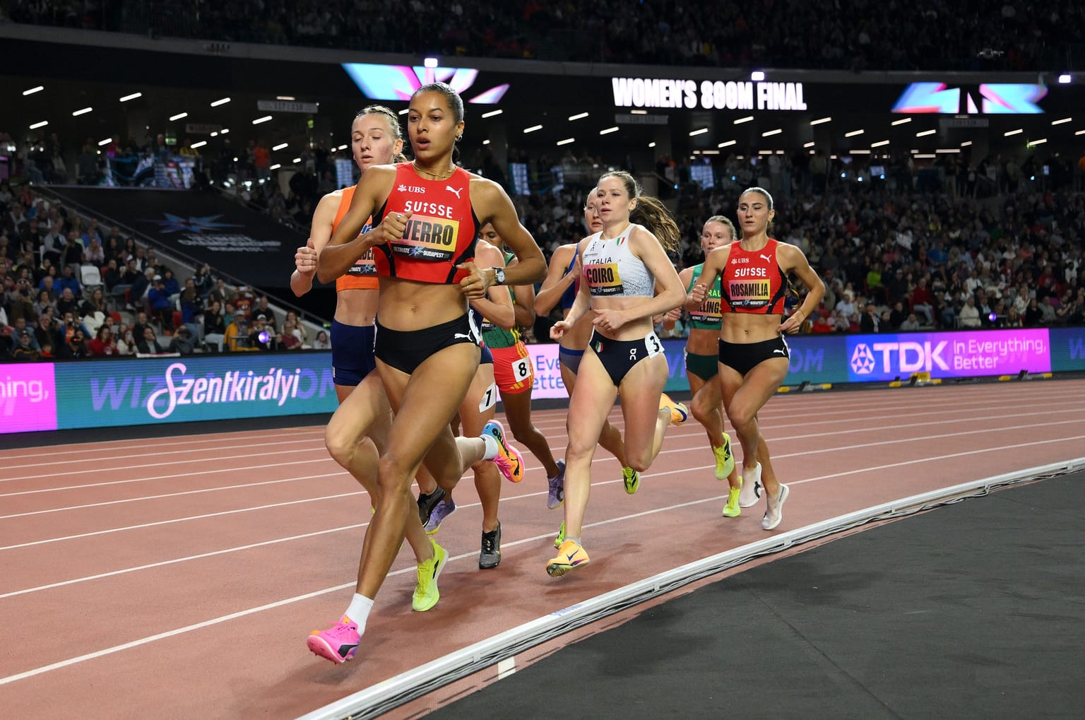 Ultimate champion Werro, a lion on the track:

It's been a brilliant, breakthrough year for Swiss 800m star Audrey Werro