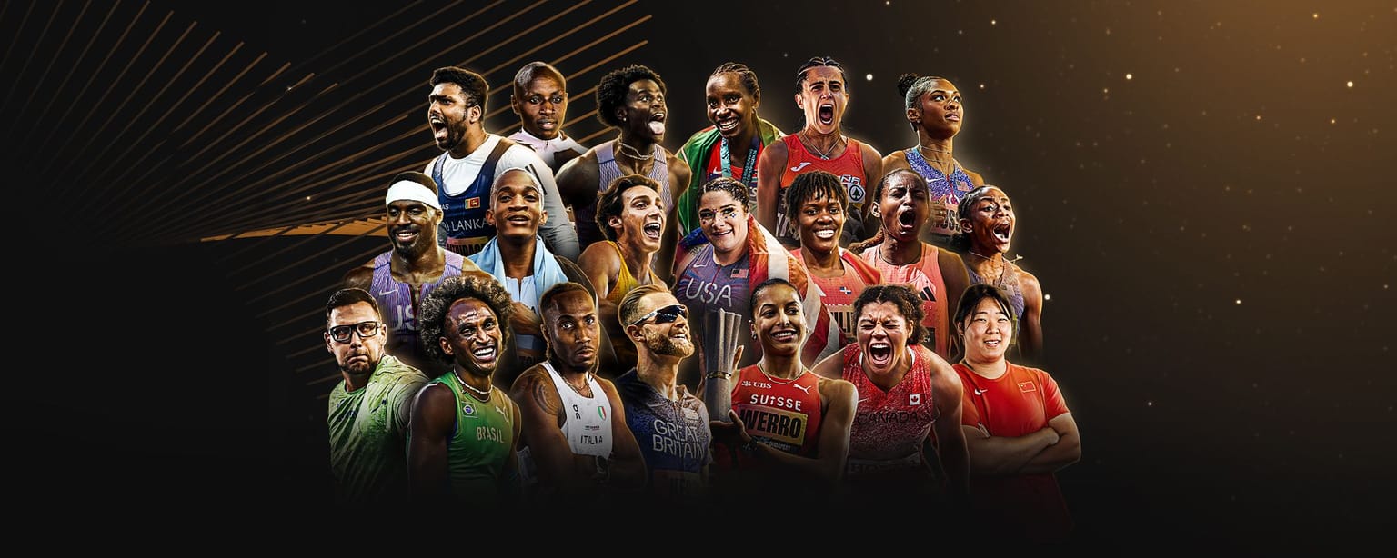 Nominees announced for World Athlete of the Year 2026:

The 20 nominees for the World Athlete of the Year honours have been announced ahead of the World Athletics Awards taking place in Monaco on 29 November.