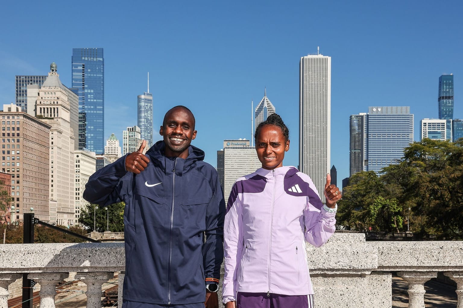 Kiplimo and Feysa return to defend Chicago titles:

Jacob Kiplimo and Hawi Feysa will return to the Bank of America Chicago Marathon to defend their titles