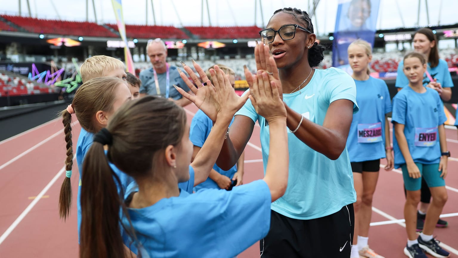 World Athletics strengthens role of Kids' Athletics through Global Sport for Good Initiative:

World Athletics is strengthening the role of Kids’ Athletics in delivering positive social and societal impact through its participation in the Global Sport for Good Initiative